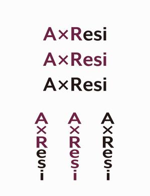 eldordo design (eldorado_007)さんの急募！賃貸マンション「A×Resi」のロゴサインへの提案