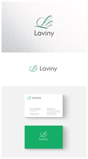 ainogin (ainogin)さんのアクセサリーブランド「Laviny (ラヴィニー)」のロゴへの提案