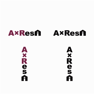 DeeDeeGraphics (DeeDeeGraphics)さんの急募！賃貸マンション「A×Resi」のロゴサインへの提案