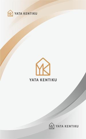 Gold Design (juncopic)さんの建築会社　矢田建築の会社名とロゴへの提案