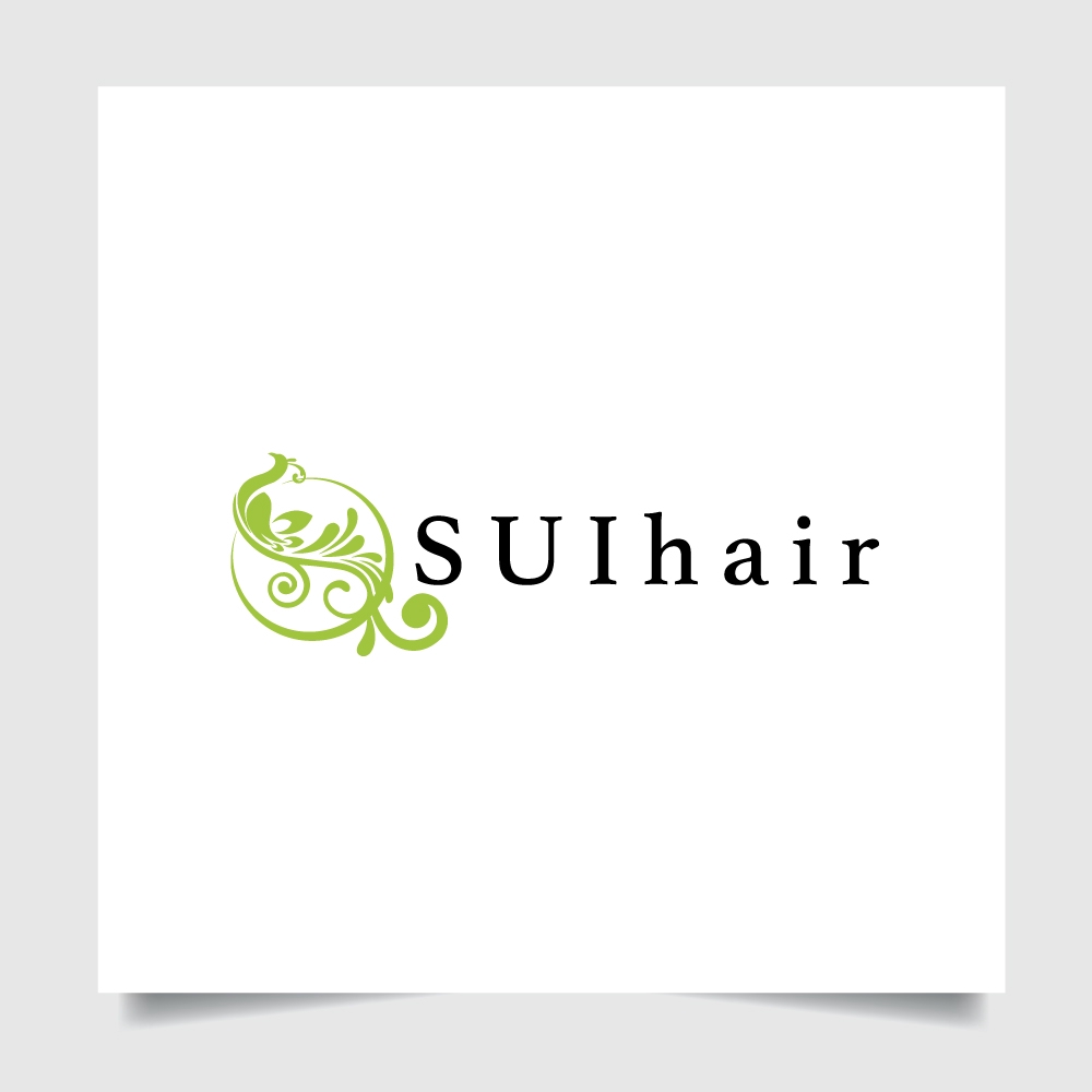 新規オープンする美容室「SUI hair」のロゴ制作