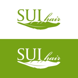 j-design (j-design)さんの新規オープンする美容室「SUI hair」のロゴ制作への提案