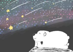 AKI (aki_3939)さんのアウトドア商品にプリントするおしゃれな白くまのイラスト制作への提案