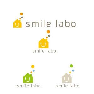 marukei (marukei)さんのリフォームショップ　「smile labo」の　ロゴへの提案