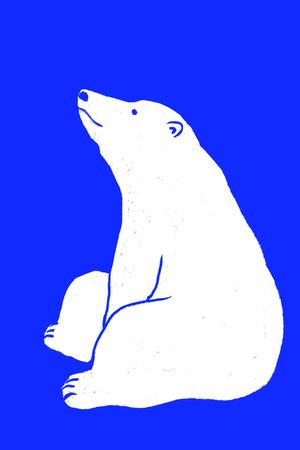 yoka yoru (sugarsachiko)さんのアウトドア商品にプリントするおしゃれな白くまのイラスト制作への提案