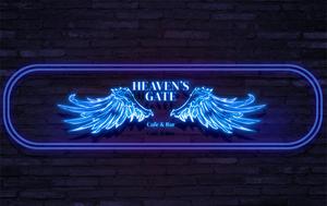 ケイ / Kei (solo31)さんのコンカフェ「HEAVEN'S GATE」のロゴへの提案