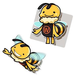 川野　博通 (hrmckwn)さんの企業マスコットキャラクター（蜂(BEE)をベース）の依頼　への提案