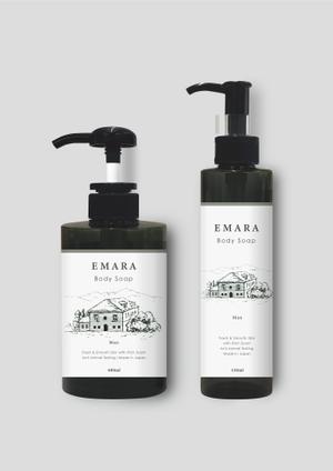 mdesign_さんのEMARAの新商品のボトルラベルデザイン大募集！への提案