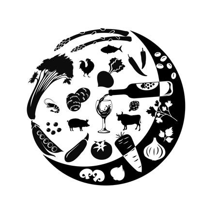 abi_sadaさんの“野菜と日本”がテーマの創作料理店「on...」のロゴへの提案
