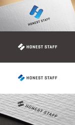 cbox (creativebox)さんの人材紹介会社「HONEST STAFF」ロゴ制作への提案