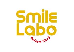 NICE (waru)さんのリフォームショップ　「smile labo」の　ロゴへの提案