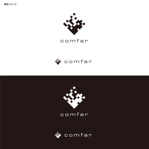 chikonotochan (chikonotochan)さんのキャンプギアのブランド「comfar」のロゴへの提案