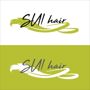 Rocca design (haruharuhare)さんの新規オープンする美容室「SUI hair」のロゴ制作への提案
