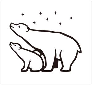 multake (masayoshi_T)さんのアウトドア商品にプリントするおしゃれな白くまのイラスト制作への提案