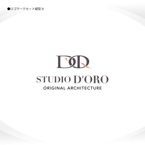 358eiki (tanaka_358_eiki)さんの設計事務所「STUDIO D’ORO」のロゴへの提案