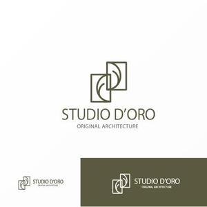 Jelly (Jelly)さんの設計事務所「STUDIO D’ORO」のロゴへの提案