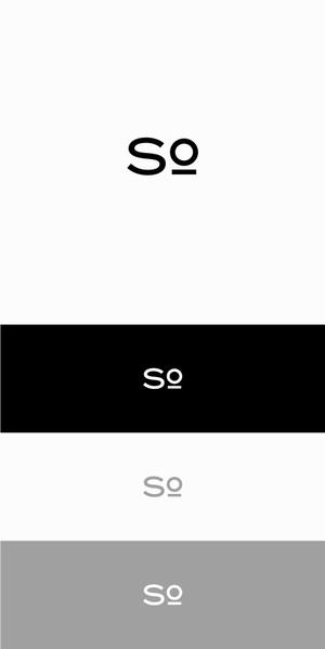 designdesign (designdesign)さんの新規アパレルブランド「SO」のロゴ制作のご依頼への提案