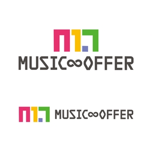 tsdesign (tsdo_11)さんの音楽家が仕事を探すサイト　MUSIC∞OFFER　のロゴへの提案