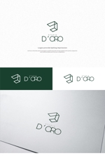 はなのゆめ (tokkebi)さんの設計事務所「STUDIO D’ORO」のロゴへの提案