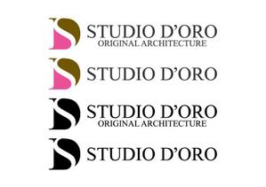 loto (loto)さんの設計事務所「STUDIO D’ORO」のロゴへの提案