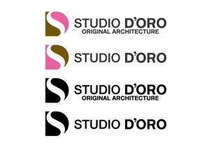 loto (loto)さんの設計事務所「STUDIO D’ORO」のロゴへの提案