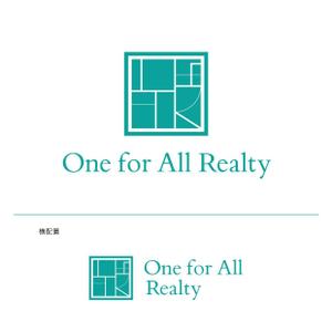 ima_sato (ima3104)さんの不動産会社のロゴ（株）One for All Realty、略称『****』のロゴ・エンブレムへの提案