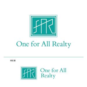 ima_sato (ima3104)さんの不動産会社のロゴ（株）One for All Realty、略称『****』のロゴ・エンブレムへの提案