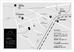 blocdesign (blocdesign)さんの会場までの地図作成への提案