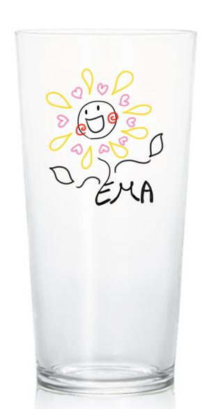 shiorie (rieshio0425)さんの焼肉屋のオリジナルグラスのデザインへの提案