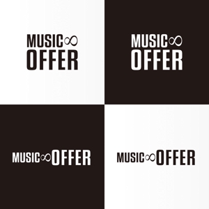 石田秀雄 (boxboxbox)さんの音楽家が仕事を探すサイト　MUSIC∞OFFER　のロゴへの提案