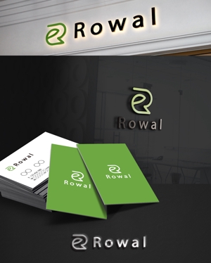 D.R DESIGN (Nakamura__)さんの給食会社「Rowal」社名ロゴ作成への提案