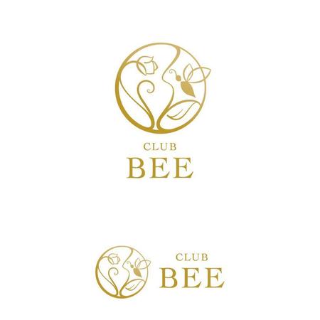 marutsuki (marutsuki)さんの飲食店　CLUB BEE  の　ロゴへの提案