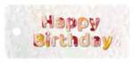 hal+ (niwaon)さんの商品やラッピングに付けるHappy Birthdayタグ（下げ札）への提案