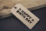 アトリエ4463 (now_design)さんの商品やラッピングに付けるHappy Birthdayタグ（下げ札）への提案