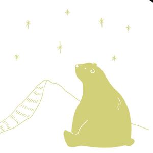 おおにしももか (momokaonishi)さんのアウトドア商品にプリントするおしゃれな白くまのイラスト制作への提案