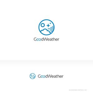 BLOCKDESIGN (blockdesign)さんのWebメディアの企画・運営をメイン事業とする会社「株式会社GoodWeather」のロゴ制作への提案