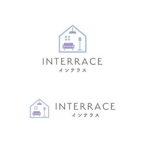 otanda (otanda)さんのマンションリノベーション　サテライトオフィス『INTERRACE (インテラス)』のロゴへの提案