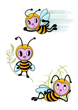  Design fink (tomy2013)さんの企業マスコットキャラクター（蜂(BEE)をベース）の依頼　への提案