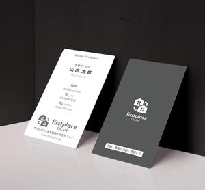 Pen'sK (pekk)さんの営業会社「株式会社firstplace」の名刺デザインへの提案