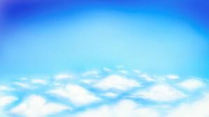 yuu--ga (yuu--ga)さんの青空と雲のデザイン画像への提案