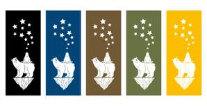 y-kashi (y-kashi)さんのアウトドア商品にプリントするおしゃれな白くまのイラスト制作への提案