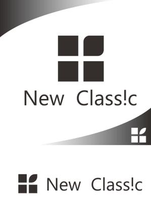 miki (misakixxx03)さんのギフトラッピングショップ「New Classic」のロゴへの提案