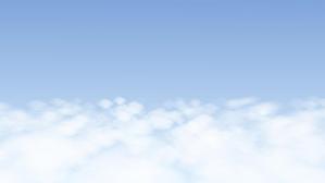 Ｈ＿ＳＡＴＯ (H_SATO)さんの青空と雲のデザイン画像への提案