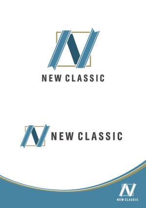 k_takag1 (k_takag1)さんのギフトラッピングショップ「New Classic」のロゴへの提案