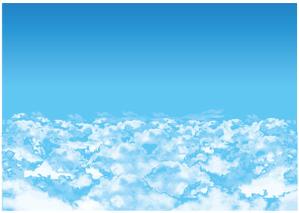 hal+ (niwaon)さんの青空と雲のデザイン画像への提案