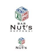 takelin (takelin)さんの六本木で新しくオープンするBAR 『 Nut's 』のロゴ依頼への提案