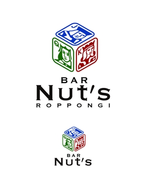 takelin (takelin)さんの六本木で新しくオープンするBAR 『 Nut's 』のロゴ依頼への提案