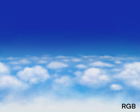 totsuka (k0du9)さんの青空と雲のデザイン画像への提案