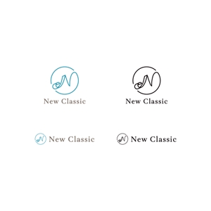 BUTTER GRAPHICS (tsukasa110)さんのギフトラッピングショップ「New Classic」のロゴへの提案