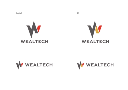 ainogin (ainogin)さんの会社・プロジェクト「Wealtech」のロゴへの提案